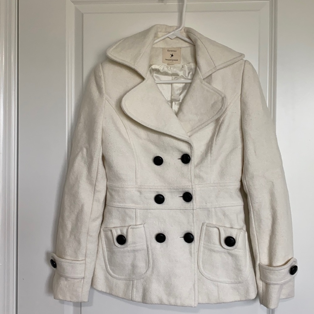 Bond White M short jacket